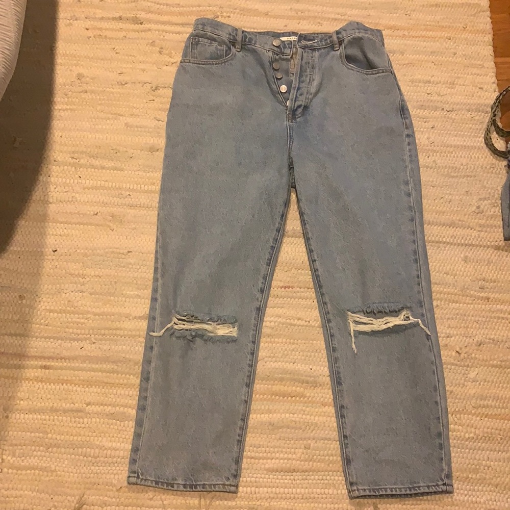 PAC sun high rise mom jeans